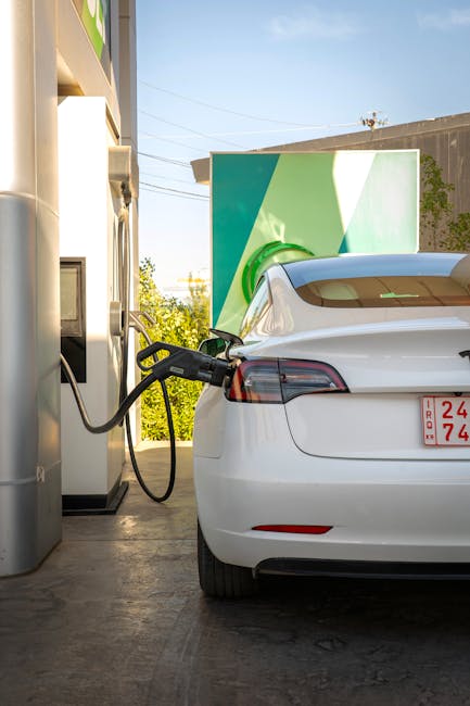 Electric vehicle charging station